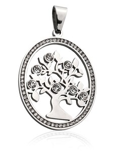 BM Jewellery Přívěsek strom života z chirurgické oceli S369110