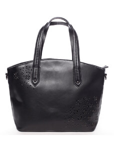 Dudlin Elegantní módní kabelka Alma, černá