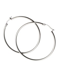 BM Jewellery Náušnice kruhy 4 cm z chirurgické oceli S11102020