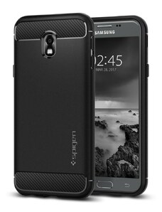 Černý obal Spigen Rugged Armor pro Samsung Galaxy J3 (2017) 580CS21499