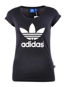 Dámské triko adidas Originals Trefoil Černé