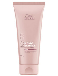 Wella Professionals Invigo Blonde Recharge Conditioner 200ml, teplá blond