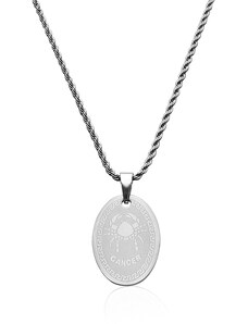 BM Jewellery Náhrdelník s přívěskem ve znamení zvěrokruhu - Rak S391050