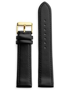 CHPO 14230NN-S Black Vegan Leather Strap - 20 mm