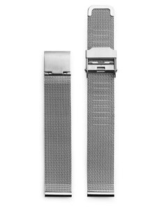 CHPO 14233AA-S Silver Metal Mesh Wristband - 15 mm