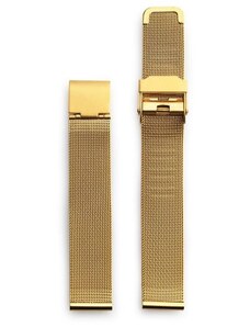 CHPO 14233BB-S Gold Metal Mesh Wristband - 15 mm