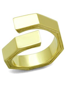 US Ocelový, pozlacený dámský prsten Ocel 316 - Jessa