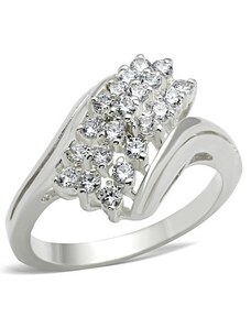 US Stříbrný dámský prsten s Cubic Zirconia Stříbro 925 - Elliana