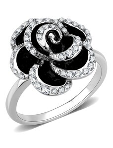 US Ocelový dámský prsten s Swarovski krystaly Ocel 316 - Katelyn