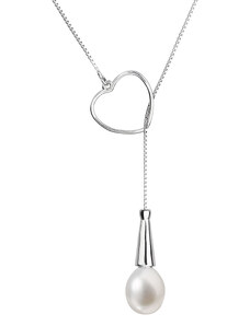 EVOLUTION GROUP Perlový náhrdelník s pravou říční perlou bílý 22026.1