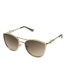 GUESS brýle Cat Eye Metal Sunglasses gold, 11118