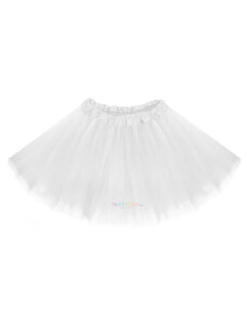 Bílá TUTU sukně pro děti 30 cm