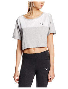 Puma Style Swagger Top W Light Gray Heather