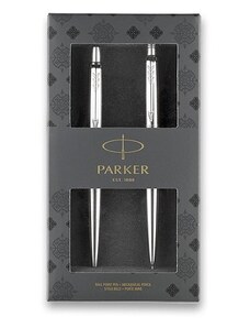 Parker Jotter Stainless Steel CT - sada kuličková tužka a mechanická tužka