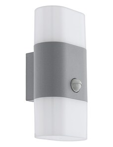 Eglo Eglo 97313 - LED Venkovní nástěnné svítidlo se senzorem FAVRIA 1 2xLED/5,5W/230V IP44 EG97313