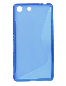 MFashion Pouzdro / Obal S-Curve Xperia M5 - Modré e5603-sl-mo