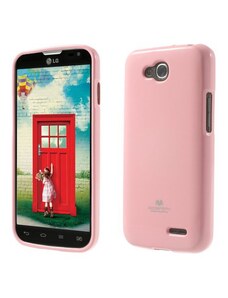 MFashion Obal Jelly Case LG L90 Dual - Světle růžový