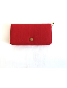 Červená celozipová peněženka Cavaldi SF1707