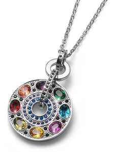 Přívěsek s krystaly Swarovski Oliver Weber Rainbow Multi