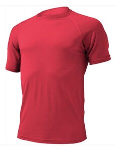 Pánské vlněné triko Lasting Quido 3636 červená