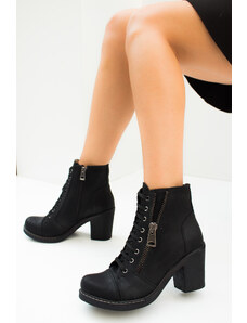 Fox Shoes Black Women's Boots