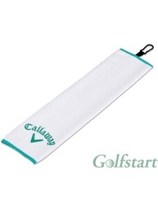 Callaway golf Callaway UpTown trifold golfový ručník bílý
