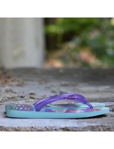 Havaianas SLIM PAISAGE ICE BLUE Dámské žabky 41326140642