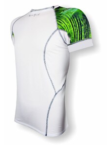Suspect Animal Pánské funkční triko krátký rukáv MATRIX bílá Bamboo Ultra - Zelená / M