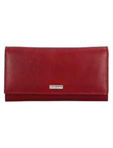 Dámská kožená peněženka Lagen Alexia - červená