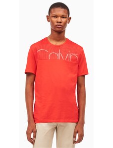 Calvin Klein pánské tričko CK Top oranžové