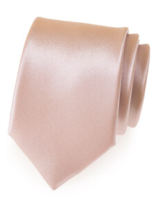 Avantgard Pudrová jednobarevná jemně lesklá kravata