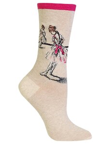 HOT SOX ponožky Baletka Hot pink DÁMSKÉ
