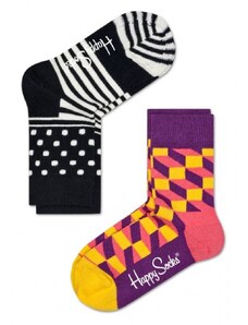 Happy Socks dětské ponožky 2 páry KFIO02-5000