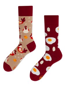 Many Mornings ponožky Egg and Chicken PÁNSKÉ