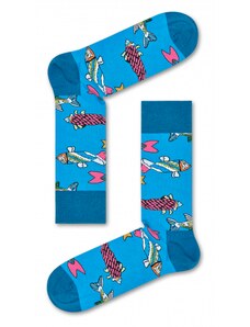 Happy Socks ponožky The Beatles Fish & Whales BEA01-6001 DÁMSKÉ
