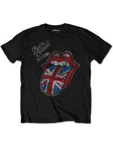 RockOFF Tričko Rolling Stones Vintage British Tongue