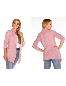 Růžové dámské svetry s kapucí | 530 kousků - GLAMI.cz