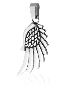 BM Jewellery Přívěsek andělské křídlo z chirurgické oceli S488080