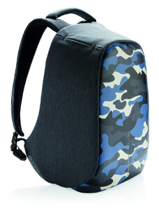 Městský bezpečnostní batoh, Bobby Compact Print, 14", XD Design, camouflage blue