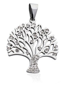 BM Jewellery Přívěsek strom života z chirurgické oceli S515120