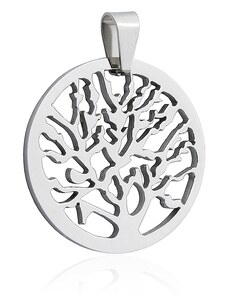 BM Jewellery Přívěsek strom života z chirurgické oceli S516070