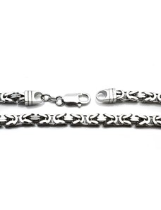 Aranys Stříbrný pánský náhrdelník, 50 cm - 57 g