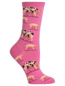 HOT SOX ponožky Pigs DÁMSKÉ