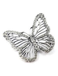 GIIL Brož s kamínkovým motýlem