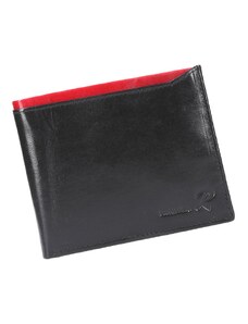 Ronaldo Pánská kožená peněženka N992-VT RFID černá / červená