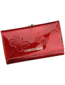 Dámská kožená peněženka Gregorio BT-108 červená