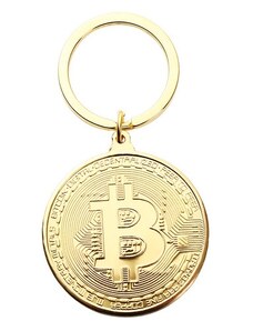 IZMAEL Přívěsek Bitcoin Zlatá