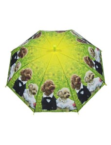 Afrodit Dětský vystřelovací deštník Oliver zelený