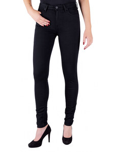 Dámské jeans LEE L626AE47 SCARLETT HIGH BLACK RINSE