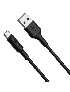 Kabel MICRO-USB - Hoco, X25 Soarer Black